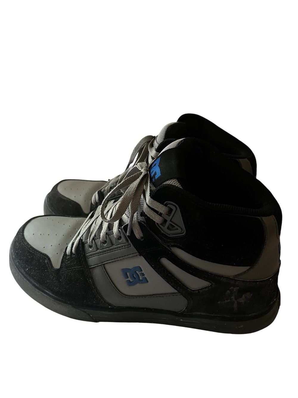 DC Hightop Safety Steel Toe Imperfection Shoes Sz 10.5